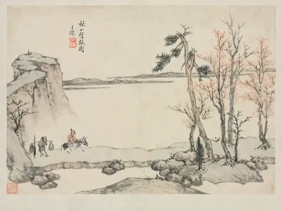 Landscape Album in Various Styles: Traveling in Autumn Mountains