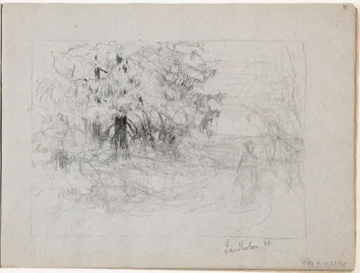 Landscape and a Female Figure
