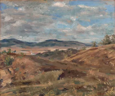 Landscape around Levice
