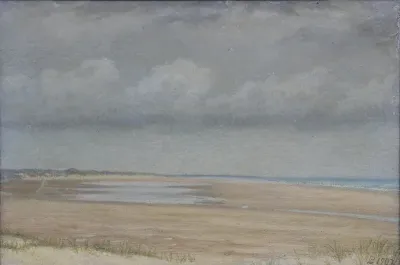 Landscape at a beach.