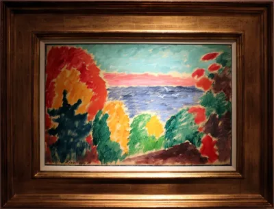Landscape at Lake Geneva