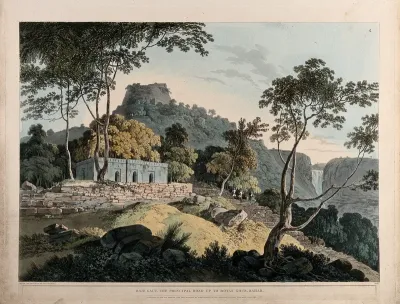 Landscape at Rohtasgarh, Bihar