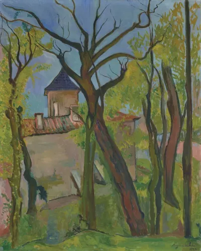 Landscape at Saint-Bernard (Ain)