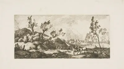 Landscape - Boy with Horse