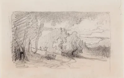 Landscape, Compositional Sketch