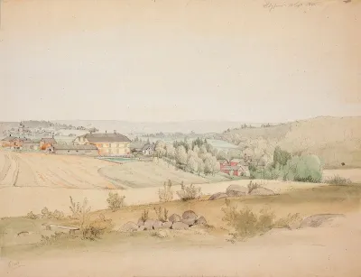 Landscape from Högfors