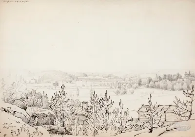Landscape from Söderkulla in Sipoo