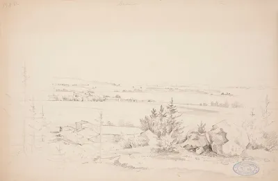 Landscape from Sorola in Kangasala