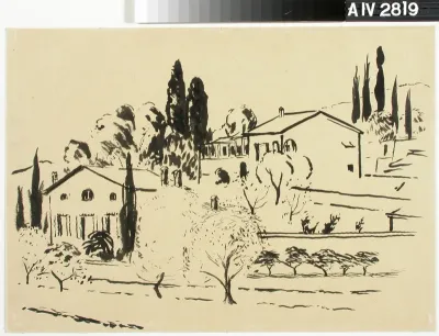 Landscape from Vence