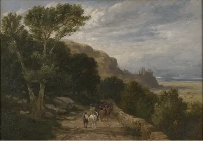 Landscape, Harlech Castle