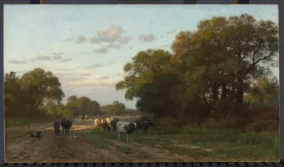 Landscape in Drenthe