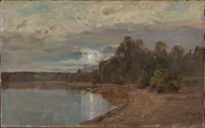 Landscape in Moonlight