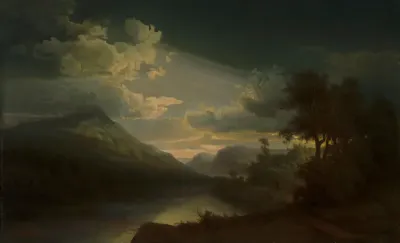 Landscape in Moonlight