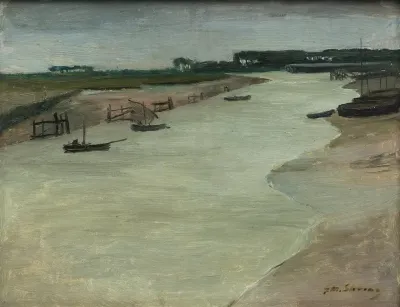 Landscape in Nieuwpoort