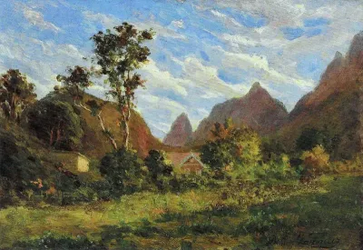 Landscape in Teresópolis