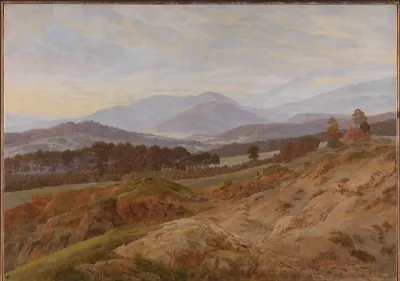 Landscape in the Riesengebirge