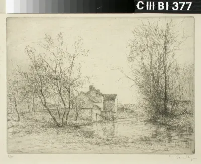 Landscape, La Voulzie à Sainte Colombes