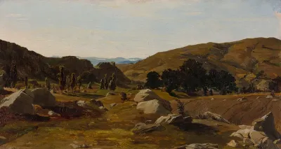 Landscape near Chiusi, Tuscany