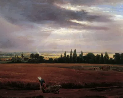 Landscape near Dresden