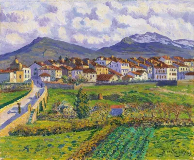 Landscape near Hernani