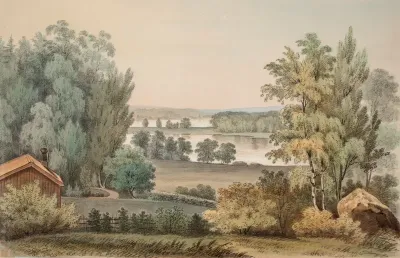 Landscape near Träskända Manor