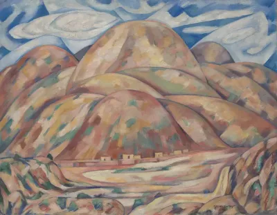 Landscape No. 3, Cash Entry Mines, New Mexico