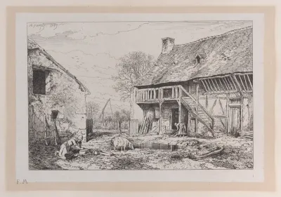 Landscape of a Peasant's Yard