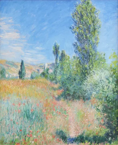 Landscape on Saint Martin Island