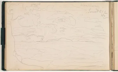 Landscape, sketch