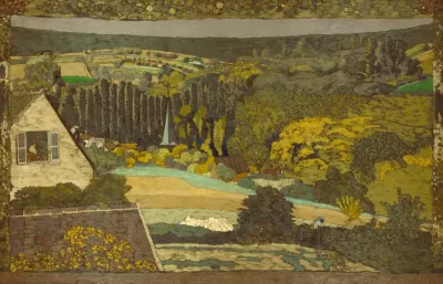 Landscape: Window Overlooking the Woods