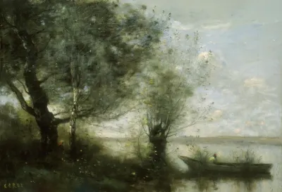 Landscape with a Boat