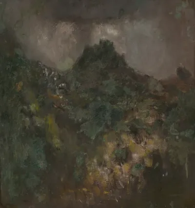 Landscape with a Castle before the Storm