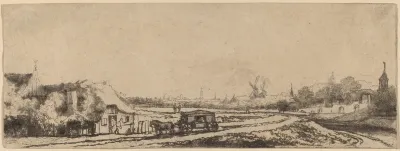 Landscape with a Coach
