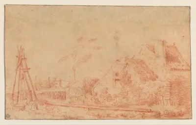Landscape with a Cottage and Well