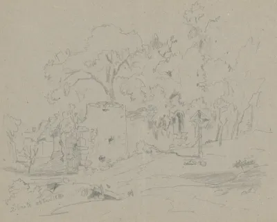 Landscape with a Cross