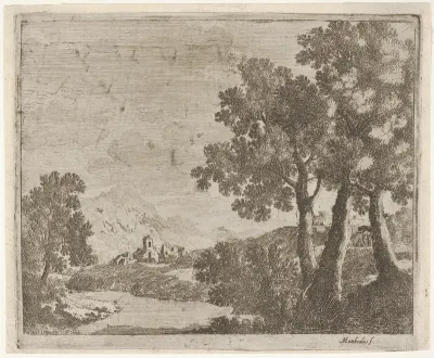 Landscape with a Distant Village