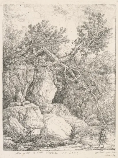 Landscape with a Fallen Tree (Paysage à l'arbre cassé)