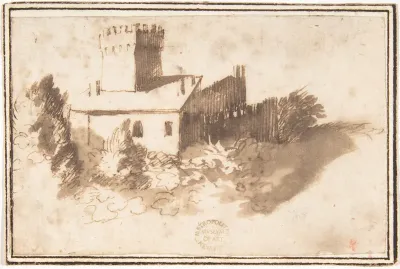 Landscape with a Fortified Building