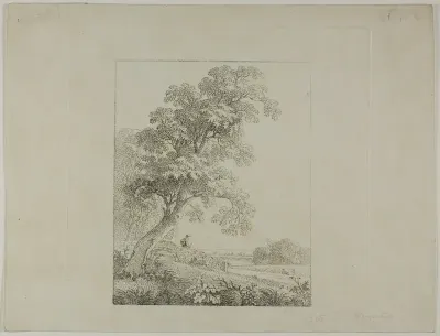 Landscape with a Large Tree