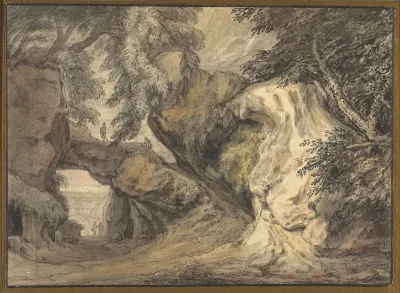 Landscape with a Natural Arch