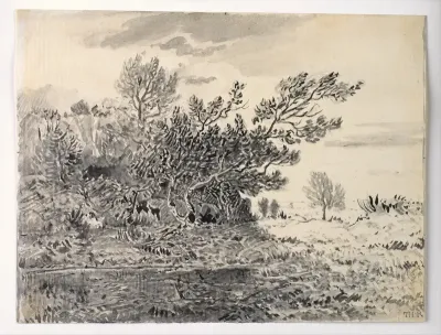 Landscape with a Pond