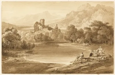 Landscape with a Ruined Castle