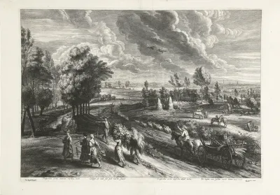 Landscape with a View of a City