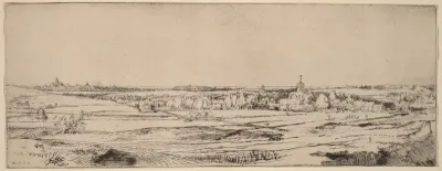 Landscape with a View toward Haarlem (The Goldweigher's Field)