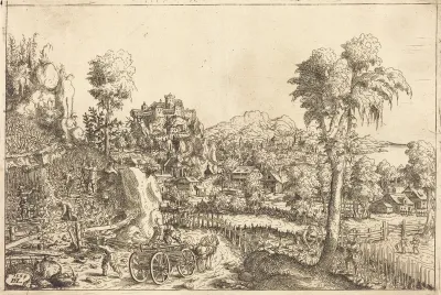 Landscape with a Vineyard