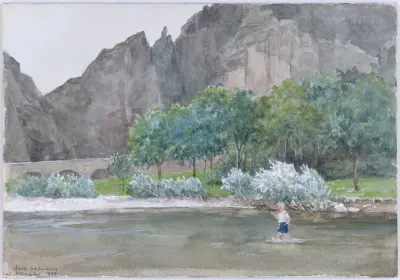 Landscape with Aqueduct
