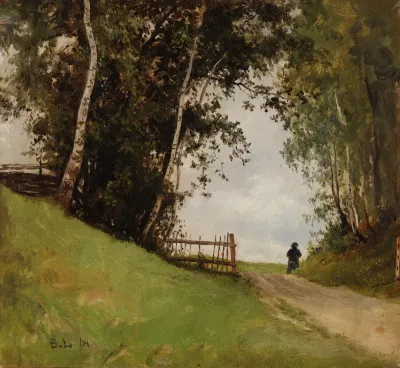 Landscape with Birch Trees