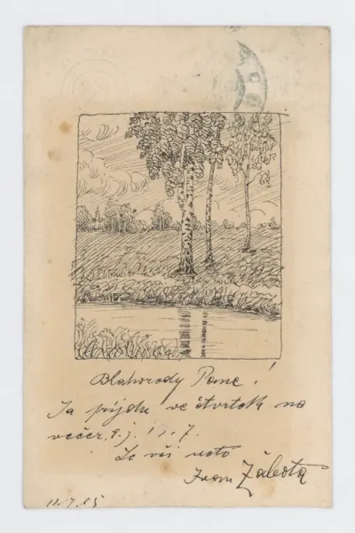 Landscape with Birch Trees