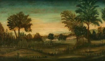 Landscape with Buildings