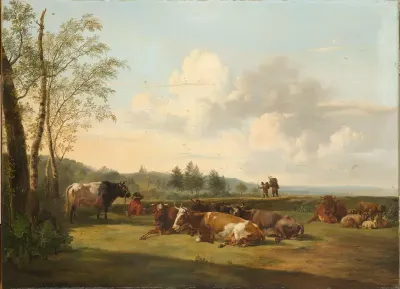 Landscape with Cattle